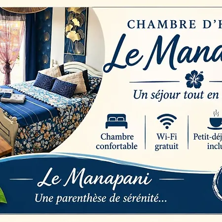 Couette-café D Hôte à La De 15 M2 Le Manapany